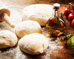 Вегетарианское тесто для пиццы