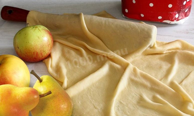 Рецепт вытяжного теста для штруделя