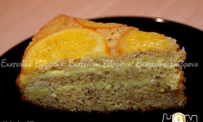 Рецепт апельсинового торта с лимонно-апельсиновым кремом