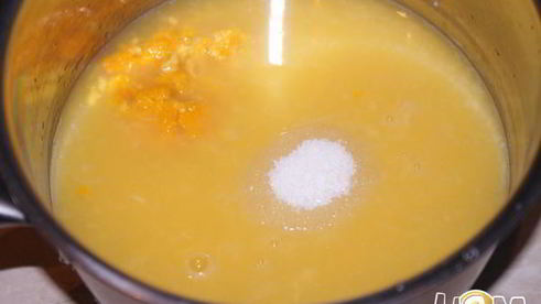 апельсиновый торт с лимонно-апельсиновым кремом