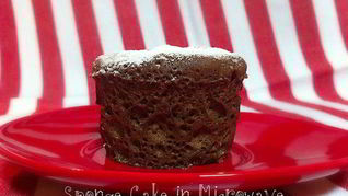 Бисквит в микроволновке