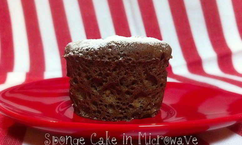 Рецепт бисквита в микроволновке