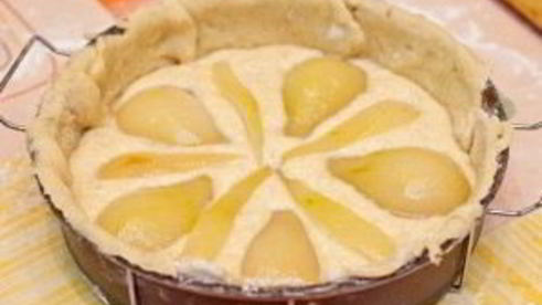 грушевый торт