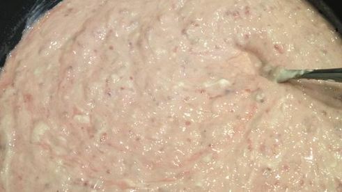 йогуртовый малиновый торт