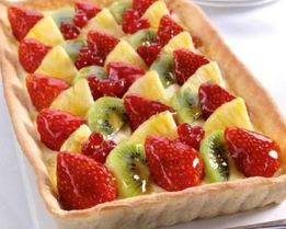 Классический фруктовый торт