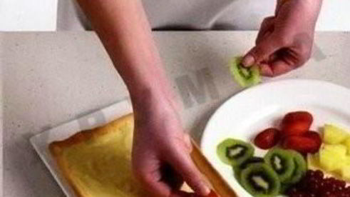 классический фруктовый торт