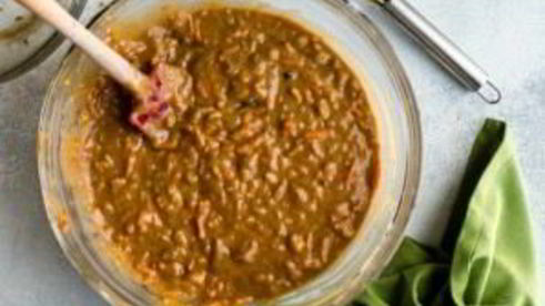 морковный торт с орехами