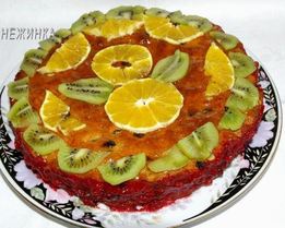 Постный Торт Весенняя сказка