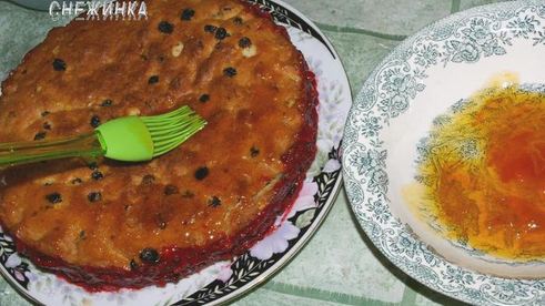 постный торт весенняя сказка