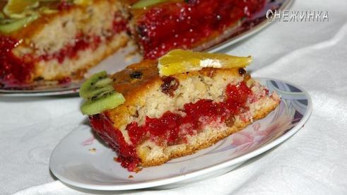 постный торт весенняя сказка