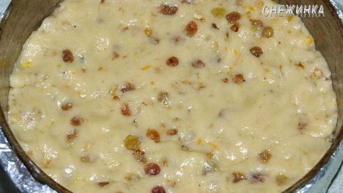 постный торт весенняя сказка