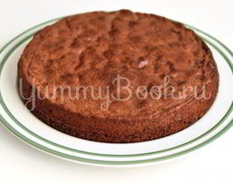 Пышный шоколадный бисквит
