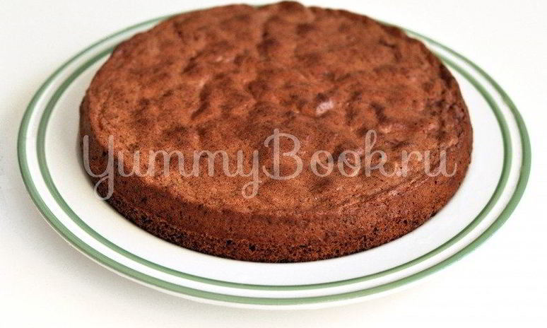 Рецепт пышного шоколадного бисквита