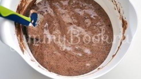 пышный шоколадный бисквит