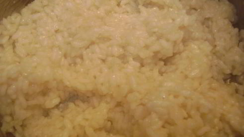 рисовый торт с курицей, запеченный в духовке