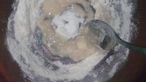 шоколадно-миндальный торт с заварным кремом