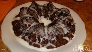 Шоколадный торт со сметанным кремом