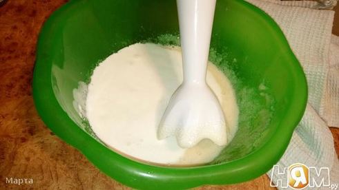 шоколадный торт со сметанным кремом