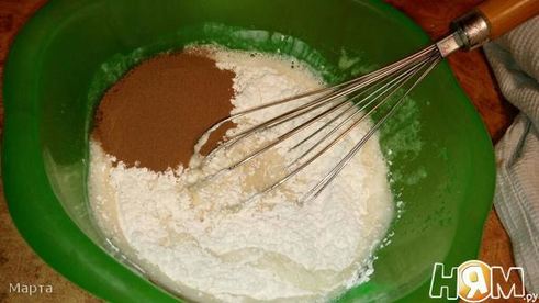 шоколадный торт со сметанным кремом