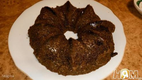 шоколадный торт со сметанным кремом