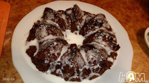 шоколадный торт со сметанным кремом