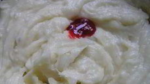 торт cнежные облака