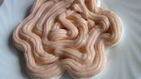 торт cнежные облака