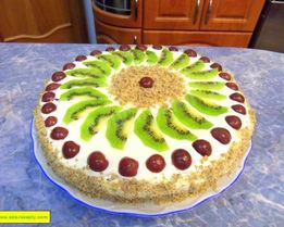 Торт Фруктовая фантазия