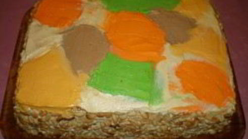 торт листопад