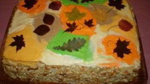 торт листопад