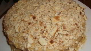 Торт-минутка на сковороде