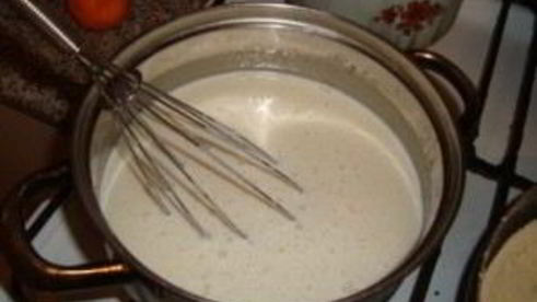 торт-минутка на сковороде