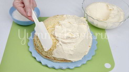 торт рафаэлло с ликером