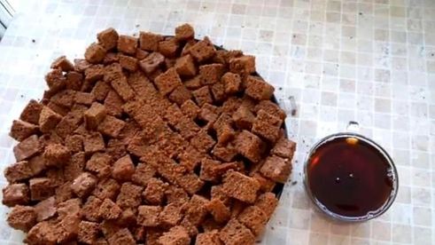 торт рыба из мастики