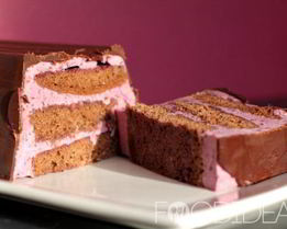 Торт с черникой