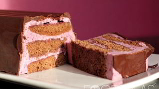 Торт с черникой