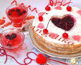 Торт Сердечко