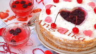 Торт Сердечко