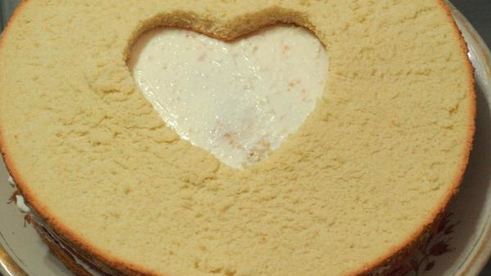 торт сердечко