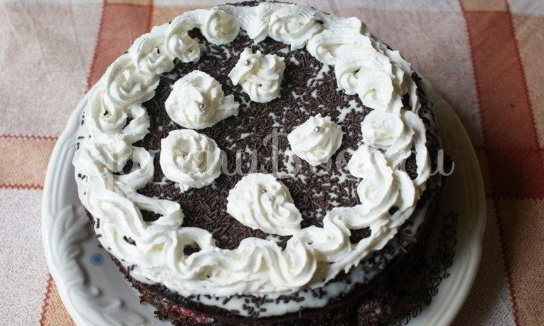Рецепт торта шоколад на кипятке в мультиварке