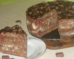 Торт Вишня в шоколаде