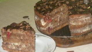 Торт Вишня в шоколаде