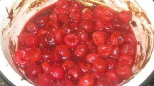 торт вишня в шоколаде