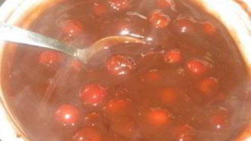 торт вишня в шоколаде