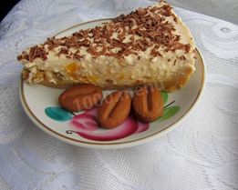 Творожный торт без выпечки с йогуртом