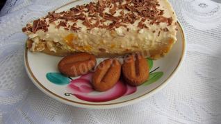 Творожный торт без выпечки с йогуртом