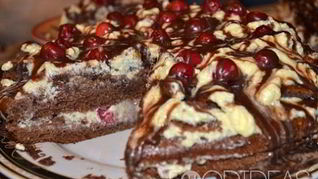 Вишневый торт