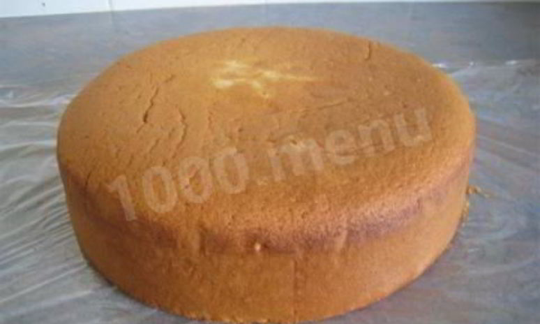 Рецепт воздушного бисквита для торта