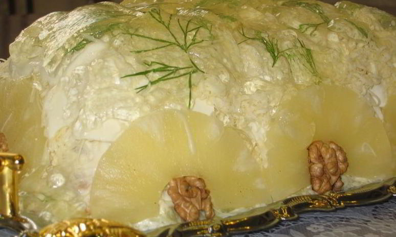 Рецепт закусочного торта буржуа