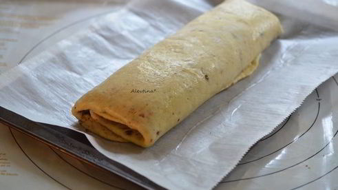 творожно-маковый рулет